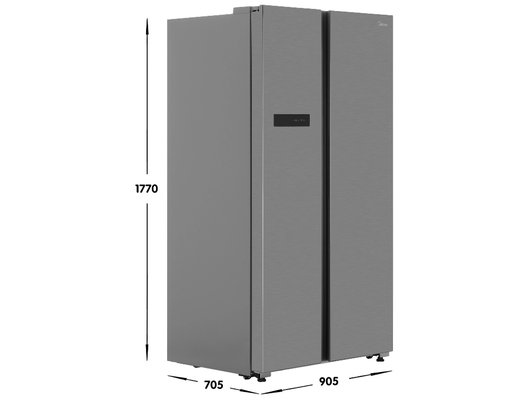 Холодильник MIDEA MDRS791MIE02 No Frost инверторный